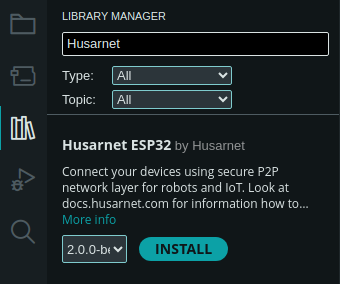Arduino Library Manager
