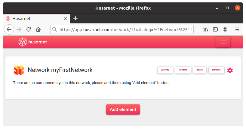 new network window